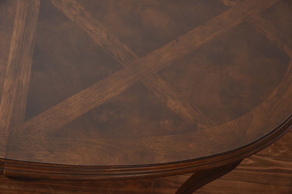 中古　DREXEL HERITAGE(ドレクセルヘリテイジ)　old continent(オールドコンチネント)　ダイニングテーブル(定価約98万円)