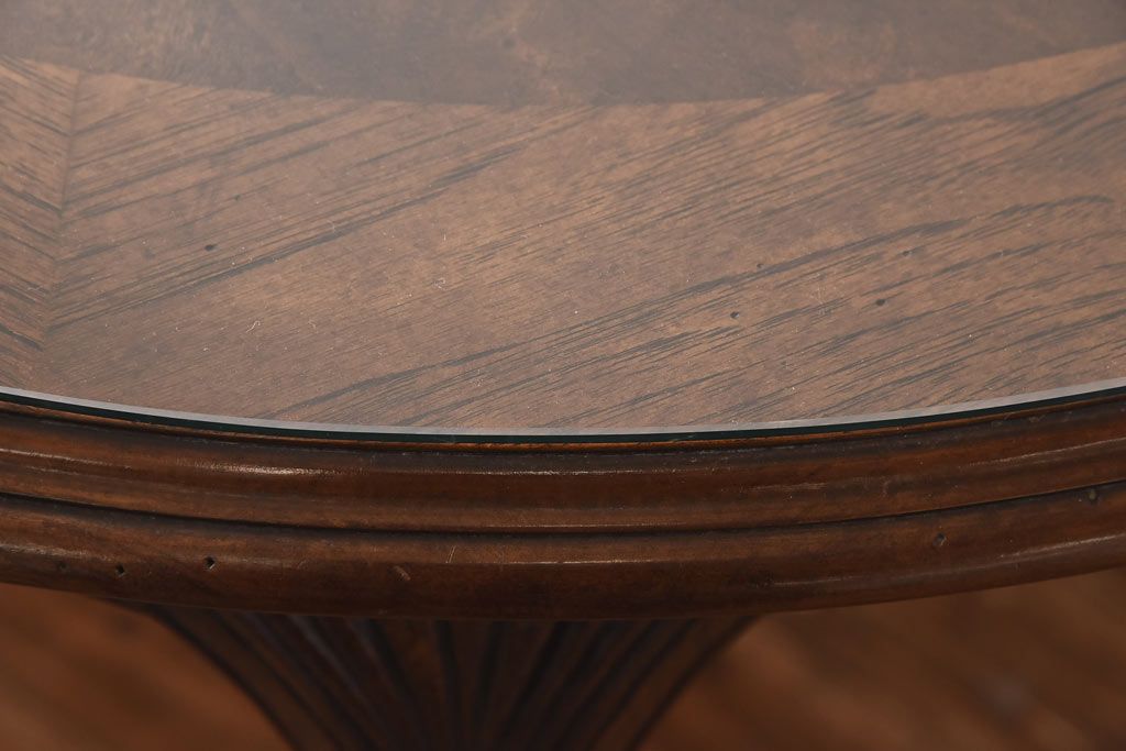 中古　DREXEL HERITAGE(ドレクセルヘリテイジ)　old continent(オールドコンチネント)　ダイニングテーブル(定価約98万円)