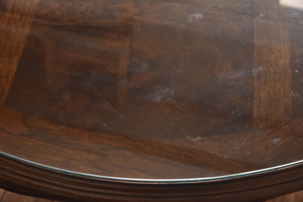 中古　DREXEL HERITAGE(ドレクセルヘリテイジ)　old continent(オールドコンチネント)　ダイニングテーブル(定価約98万円)