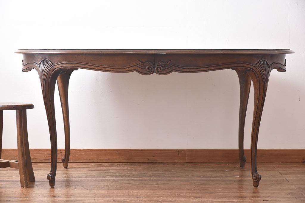 中古　DREXEL HERITAGE(ドレクセルヘリテイジ)　old continent(オールドコンチネント)　ダイニングテーブル(定価約98万円)