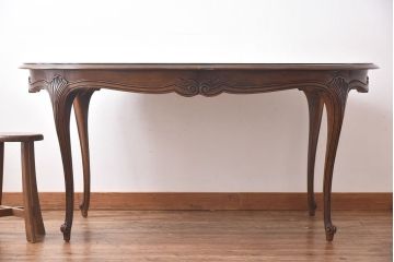 中古　DREXEL HERITAGE(ドレクセルヘリテイジ)　old continent(オールドコンチネント)　ダイニングテーブル(定価約98万円)