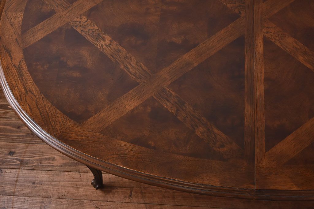 中古　DREXEL HERITAGE(ドレクセルヘリテイジ)　old continent(オールドコンチネント)　ダイニングテーブル(定価約98万円)