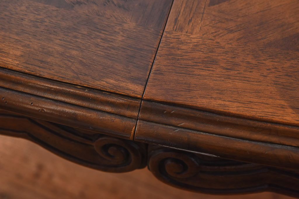 中古　DREXEL HERITAGE(ドレクセルヘリテイジ)　old continent(オールドコンチネント)　ダイニングテーブル(定価約98万円)