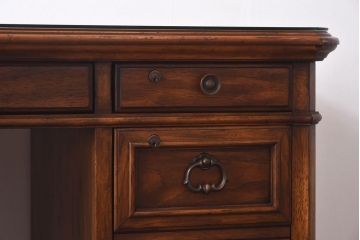 中古　DREXEL HERITAGE(ドレクセルヘリテイジ)　Grand Villa(グランドヴィラ)　デスク(両袖机)(定価約70万円)