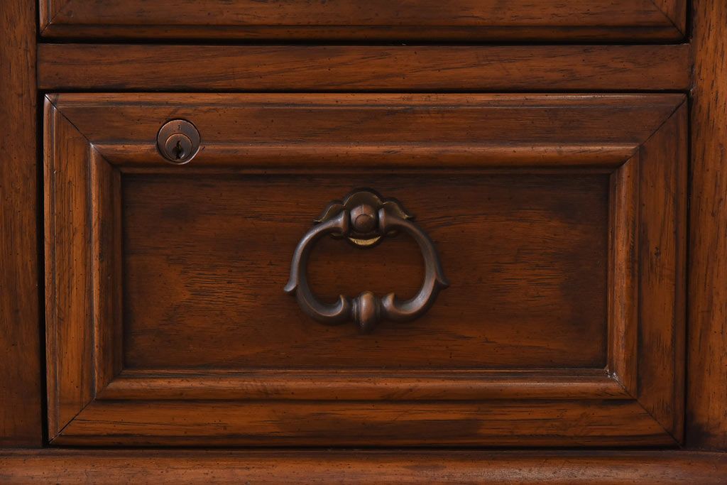 中古　DREXEL HERITAGE(ドレクセルヘリテイジ)　Grand Villa(グランドヴィラ)　デスク(両袖机)(定価約70万円)