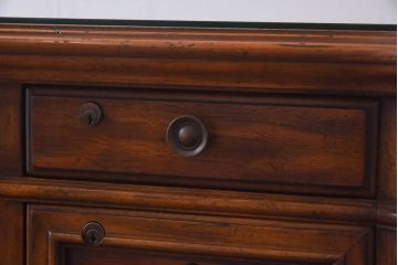 中古　DREXEL HERITAGE(ドレクセルヘリテイジ)　Grand Villa(グランドヴィラ)　デスク(両袖机)(定価約70万円)