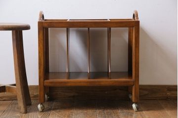 中古　DREXEL HERITAGE(ドレクセルヘリテイジ)　Et Cetera(エトセトラ)　マガジンラック(定価約14万円)(2)