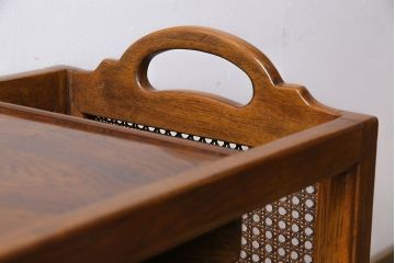 中古　DREXEL HERITAGE(ドレクセルヘリテイジ)　Et Cetera(エトセトラ)　マガジンラック(定価約14万円)(2)