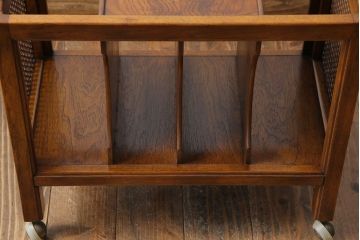 中古　DREXEL HERITAGE(ドレクセルヘリテイジ)　Et Cetera(エトセトラ)　マガジンラック(定価約14万円)(2)