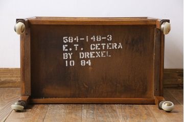 中古　DREXEL HERITAGE(ドレクセルヘリテイジ)　Et Cetera(エトセトラ)　マガジンラック(定価約14万円)(2)