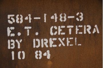 中古　DREXEL HERITAGE(ドレクセルヘリテイジ)　Et Cetera(エトセトラ)　マガジンラック(定価約14万円)(2)