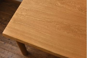 中古美品　家具蔵(KAGURA・カグラ) ナラ材　TEBLE VINTAGE(テーブルビンテージ)2100　ダイニングテーブル(定価約53万円)