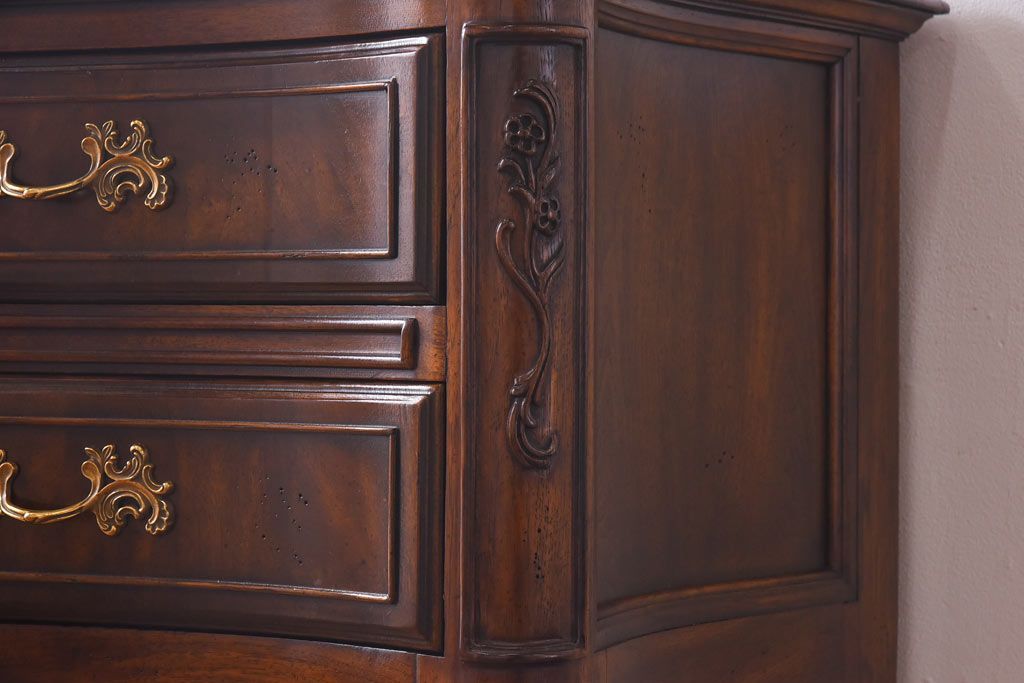 中古　DREXEL HERITAGE(ドレクセルヘリテイジ)　old continent(オールドコンチネント)　ハントボード(サイドボード)(定価約93万円)