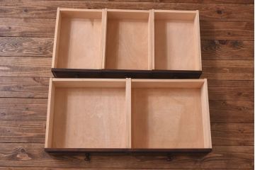 中古　蝦夷民藝　凛とした佇まいが美しいカップボード(食器棚、飾り棚、キャビネット)