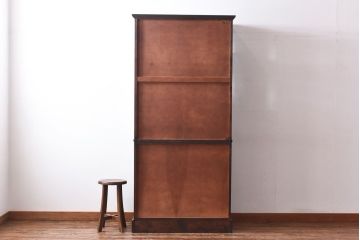 中古　蝦夷民藝　凛とした佇まいが美しいカップボード(食器棚、飾り棚、キャビネット)