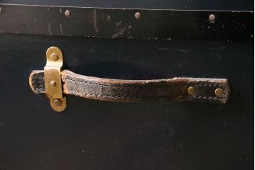 アンティーク雑貨　イギリスビンテージ　お洒落なトランクテーブル(センターテーブル、ローテーブル)
