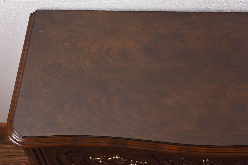 中古　DREXEL HERITAGE(ドレクセルヘリテイジ)　old continent(オールドコンチネント)　ホールチェスト(サイドチェスト)(定価約63万円)