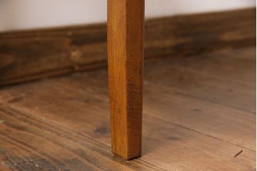 レトロ家具　昭和レトロ　ブナ材　木の風合いが感じられるチャイルドチェア(キッズチェア、子供用椅子)