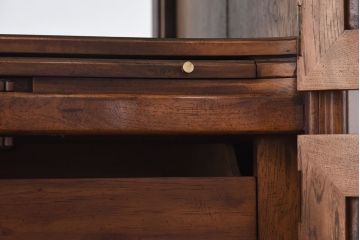 中古　DREXEL HERITAGE(ドレクセルヘリテイジ)　Grand Villa(グランドヴィラ)　Bar   Wall Unit キャビネット(収納棚)(定価約69万円)(3)