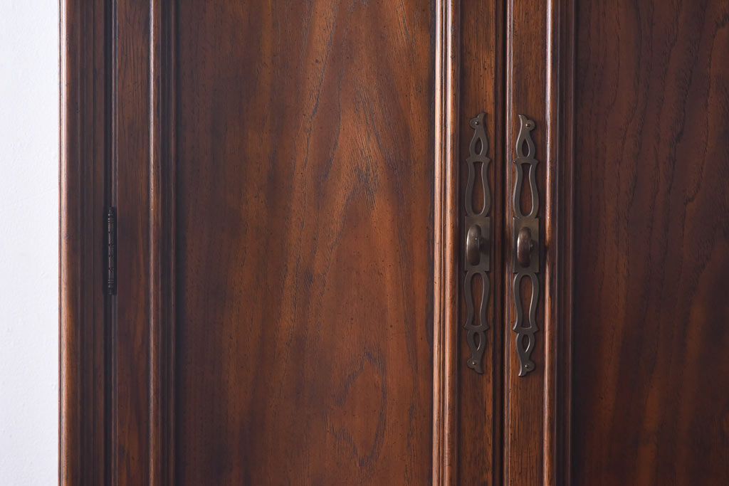 中古　DREXEL HERITAGE(ドレクセルヘリテイジ)　Grand Villa(グランドヴィラ)　Bar   Wall Unit キャビネット(収納棚)(定価約69万円)(3)