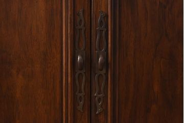 中古　DREXEL HERITAGE(ドレクセルヘリテイジ)　Grand Villa(グランドヴィラ)　Bar   Wall Unit キャビネット(収納棚)(定価約69万円)(3)