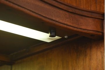 中古　DREXEL HERITAGE(ドレクセルヘリテイジ)　Grand Villa(グランドヴィラ)　Bar   Wall Unit キャビネット(収納棚)(定価約69万円)(3)