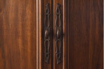 中古　DREXEL HERITAGE(ドレクセルヘリテイジ)　Grand Villa(グランドヴィラ)　Bar   Wall Unit キャビネット(収納棚)(定価約69万円)