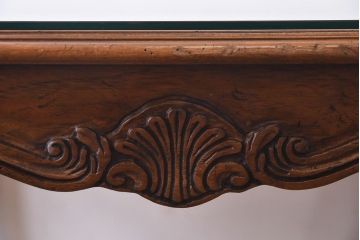 中古　DREXEL HERITAGE(ドレクセルヘリテイジ)　old continent(オールドコンチネント)　カクテルテーブル(サイドテーブル)(定価約35万円)(1)