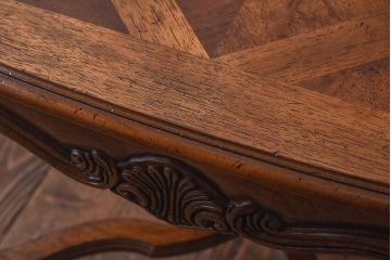 中古　DREXEL HERITAGE(ドレクセルヘリテイジ)　old continent(オールドコンチネント)　カクテルテーブル(サイドテーブル)(定価約35万円)(1)