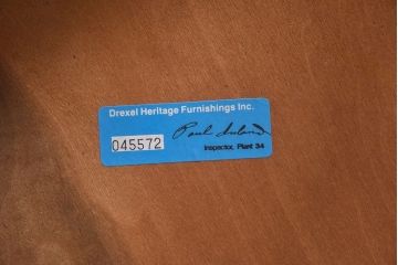 中古　DREXEL HERITAGE(ドレクセルヘリテイジ)　old continent(オールドコンチネント)　カクテルテーブル(サイドテーブル)(定価約35万円)(1)