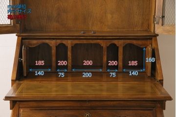 中古　DREXEL HERITAGE(ドレクセルヘリテイジ)　Grand Villa(グランドヴィラ)　セクレタリー(ライティングビューロー)(定価約105万円)