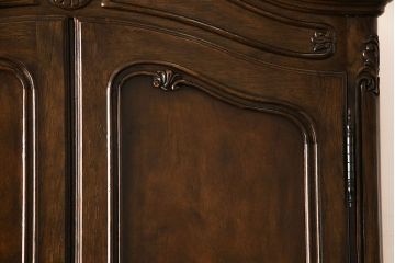 中古　DREXEL HERITAGE(ドレクセルヘリテイジ)　Old World(オールドワールド)　セクレタリー(ライティングビューロー、ワークデスク、在宅ワーク、在宅用、収納棚)(定価約226万円)(R-029290)