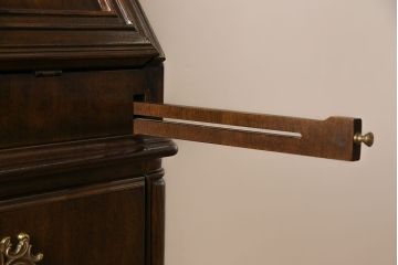 中古　DREXEL HERITAGE(ドレクセルヘリテイジ)　Old World(オールドワールド)　セクレタリー(ライティングビューロー、ワークデスク、在宅ワーク、在宅用、収納棚)(定価約226万円)(R-029290)