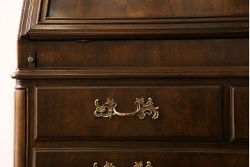 中古　DREXEL HERITAGE(ドレクセルヘリテイジ)　Old World(オールドワールド)　セクレタリー(ライティングビューロー、ワークデスク、在宅ワーク、在宅用、収納棚)(定価約226万円)(R-029290)