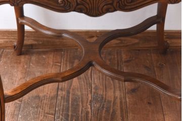 アンティーク雑貨　中古　DREXEL HERITAGE(ドレクセルヘリテイジ)　old continent(オールドコンチネント)　カクテルテーブル(サイドテーブル)(定価約35万円)(2)