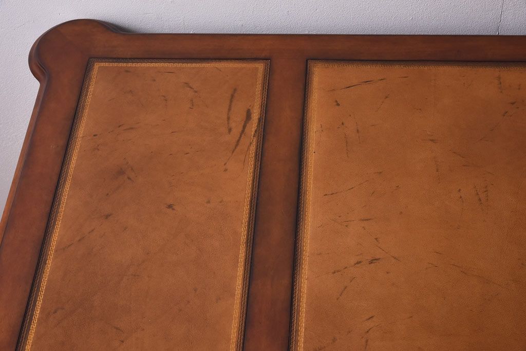 アメリカ製　センチュリー社(CENTURY)　クラシックなデザインのキャスター付きデスク(作業台)(定価約198万円)