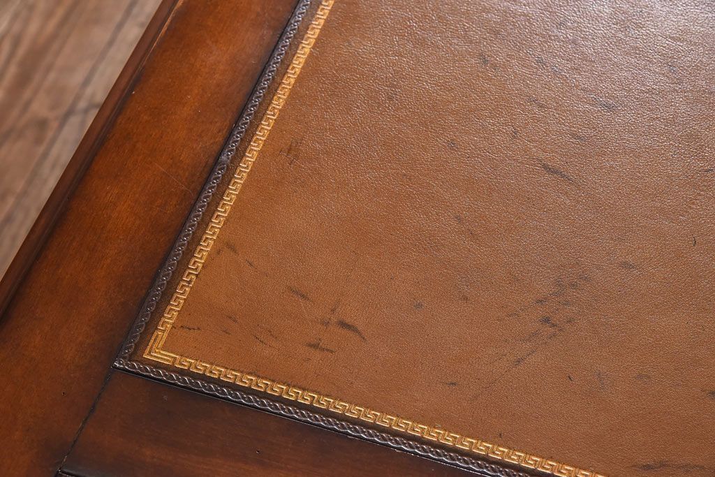 アメリカ製　センチュリー社(CENTURY)　クラシックなデザインのキャスター付きデスク(作業台)(定価約198万円)