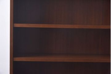 中古　maruni(マルニ) 特注品　収納力抜群のシンプルな本棚(飾り棚)(定価約37万円)