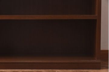 中古　maruni(マルニ) 特注品　収納力抜群のシンプルな本棚(飾り棚)(定価約37万円)