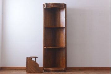 中古　DREXEL HERITAGE(ドレクセルヘリテイジ)　Grand Villa(グランドヴィラ)　Outside Turn　コーナーラック(飾り棚)(定価約39万円)