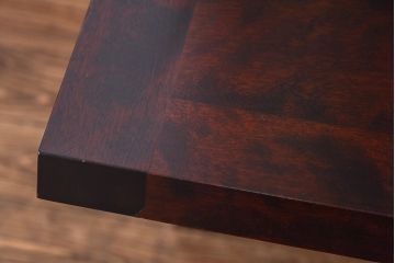 【S様ご成約済・ご決済用】中古　北海道民芸家具　上品な雰囲気漂うビューローブックケース(ライティングビューロー、机、本箱、収納棚)(定価約49万円)(1)