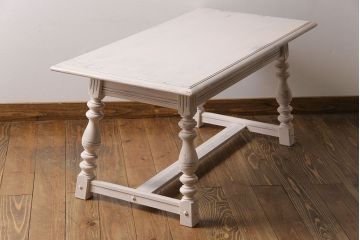 ペイント家具　永田良介商店　ナチュラルなセンターテーブル(サイドテーブル、コーヒーテーブル)