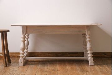 ペイント家具　永田良介商店　ナチュラルなセンターテーブル(サイドテーブル、コーヒーテーブル)