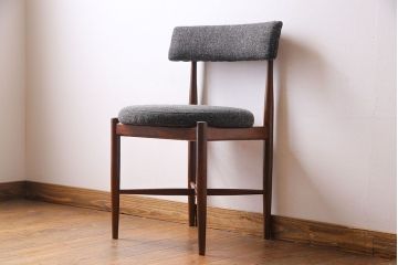 北欧家具　G-PLAN(ジープラン)　Fresco(フレスコ)　ビンテージサーキュラーチェア(ダイニングチェア、椅子)(1)