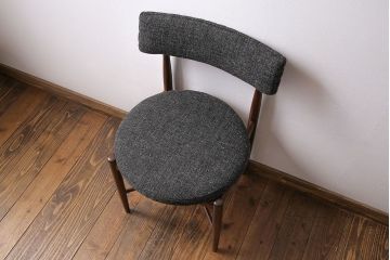 北欧家具　G-PLAN(ジープラン)　Fresco(フレスコ)　ビンテージサーキュラーチェア(ダイニングチェア、椅子)(1)