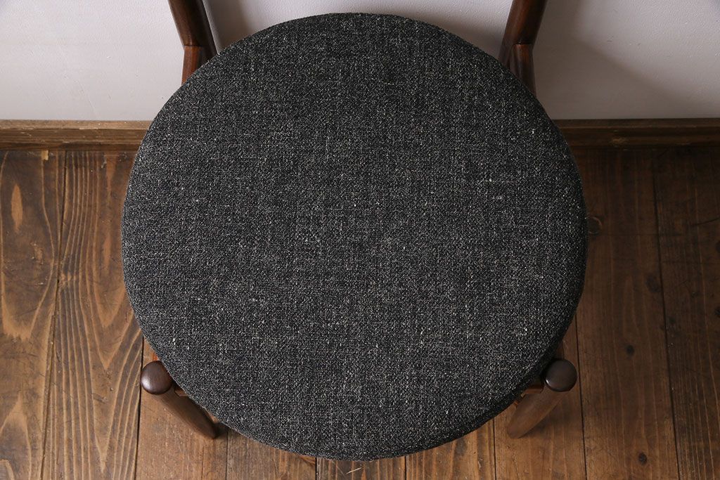 北欧家具　G-PLAN(ジープラン)　Fresco(フレスコ)　ビンテージサーキュラーチェア(ダイニングチェア、椅子)(1)