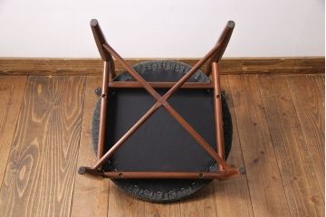 北欧家具　G-PLAN(ジープラン)　Fresco(フレスコ)　ビンテージサーキュラーチェア(ダイニングチェア、椅子)(1)