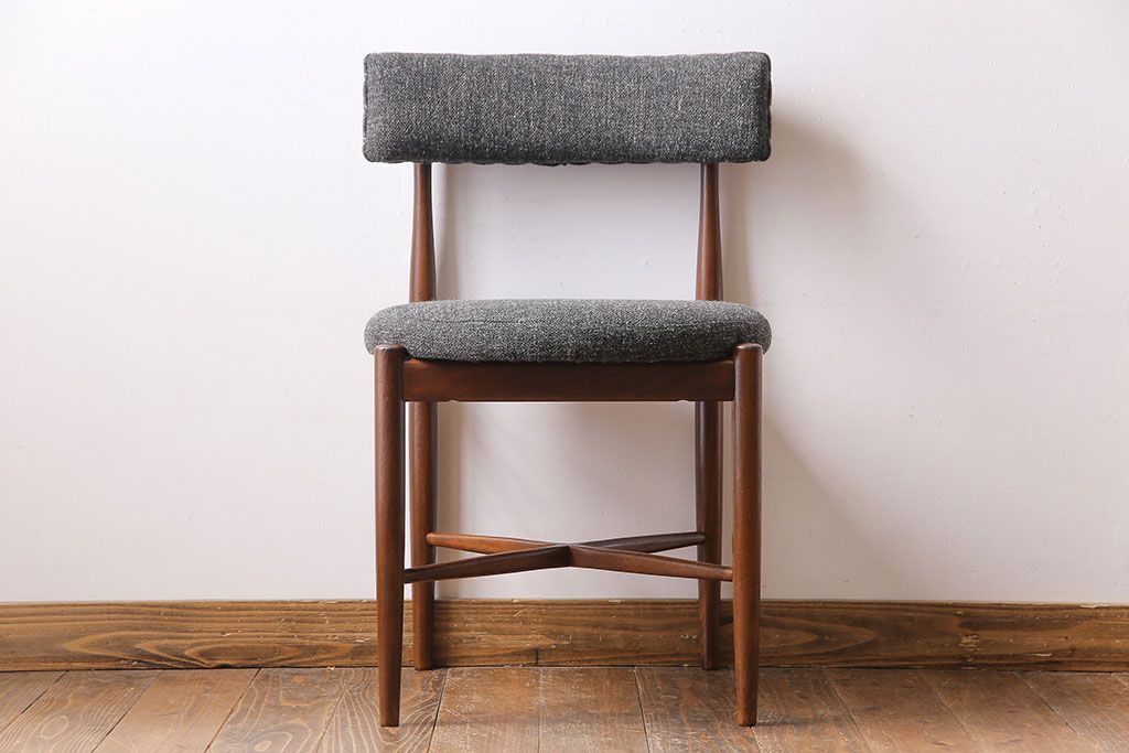 北欧家具　G-PLAN(ジープラン)　Fresco(フレスコ)　ビンテージサーキュラーチェア(ダイニングチェア、椅子)(2)