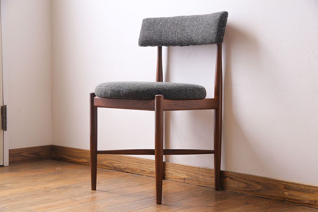 北欧家具　G-PLAN(ジープラン)　Fresco(フレスコ)　ビンテージサーキュラーチェア(ダイニングチェア、椅子)(2)