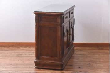 中古　DREXEL HERITAGE(ドレクセルヘリテイジ)　old continent(オールドコンチネント)　サーバー(洋酒棚、キャビネット)(定価約82万円)